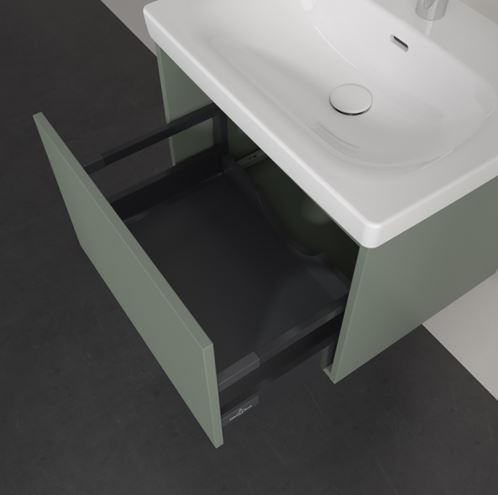 VILLEROY & BOCH SKYLA skříňka pod umyvadlo 57,2x43,9x43,6 cm, 1 zásuvka, soft green C78400AF Obrázek - fotka