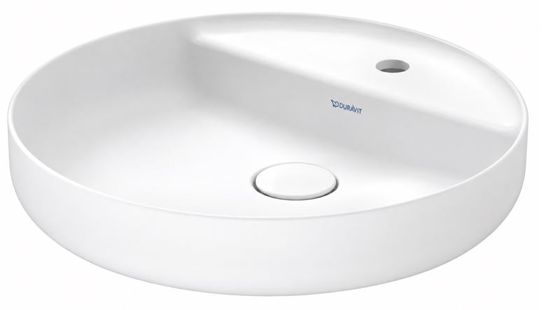 DURAVIT VITRIUM umyvadlová mísa 46 cm, s otvorem pro baterii, bez přepadu, matná hedvábně bílá 2662463271 Obrázek - Hlavní obrázek