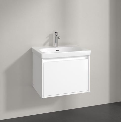 VILLEROY & BOCH SKYLA skříňka pod umyvadlo 57,2x43,9x43,6 cm, 1 zásuvka, brilliant white C78400VE Obrázek - fotka