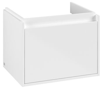 VILLEROY & BOCH SKYLA skříňka pod umyvadlo 57,2x43,9x43,6 cm, 1 zásuvka, brilliant white C78400VE Obrázek - fotka