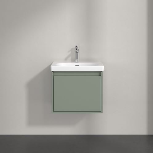 VILLEROY & BOCH SKYLA skříňka pod umyvadlo 52,2x42,4x43,6 cm, 1 zásuvka, soft green C78300AF Obrázek - fotka