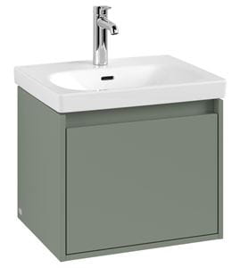 VILLEROY & BOCH SKYLA skříňka pod umyvadlo 52,2x42,4x43,6 cm, 1 zásuvka, soft green