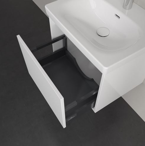 VILLEROY & BOCH SKYLA skříňka pod umyvadlo 52,2x42,4x43,6 cm, 1 zásuvka, brilliant white C78300VE Obrázek - fotka