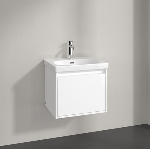 VILLEROY & BOCH SKYLA skříňka pod umyvadlo 52,2x42,4x43,6 cm, 1 zásuvka, brilliant white C78300VE Obrázek - fotka