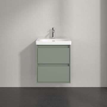 VILLEROY & BOCH SKYLA skříňka pod umyvadlo 52,2x42,4x59,6 cm, 2 zásuvky, soft green C79300AF Obrázek - fotka