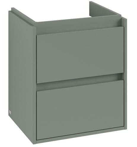 VILLEROY & BOCH SKYLA skříňka pod umyvadlo 52,2x42,4x59,6 cm, 2 zásuvky, soft green C79300AF Obrázek - fotka