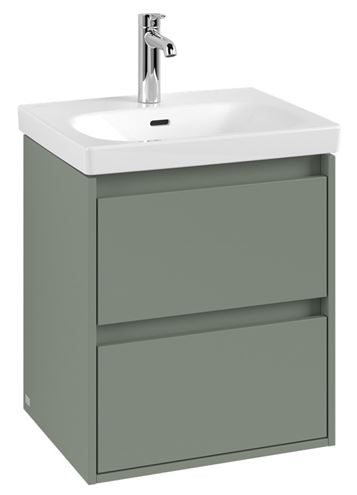 VILLEROY & BOCH SKYLA skříňka pod umyvadlo 52,2x42,4x59,6 cm, 2 zásuvky, soft green C79300AF Obrázek - Hlavní obrázek