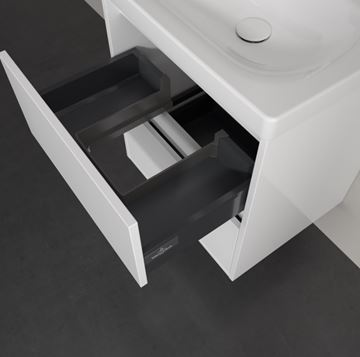 VILLEROY & BOCH SKYLA skříňka pod umyvadlo 52,2x42,4x59,6 cm, 2 zásuvky, brilliant white C79300VE Obrázek - fotka
