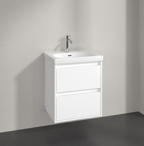 VILLEROY & BOCH SKYLA skříňka pod umyvadlo 52,2x42,4x59,6 cm, 2 zásuvky, brilliant white C79300VE Obrázek - fotka
