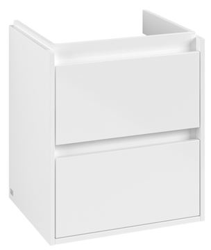VILLEROY & BOCH SKYLA skříňka pod umyvadlo 52,2x42,4x59,6 cm, 2 zásuvky, brilliant white C79300VE Obrázek - fotka