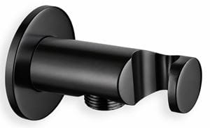 CRISTINA držák ruční sprchy s připojením na vodu, imperial black