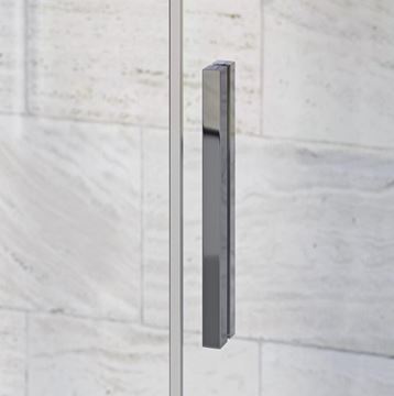 DUSCHOLUX BELLA VITA 3 PLUS sprchové dveře 140x250 cm, posuvné, pravé, stříbrná matná/čiré sklo 446.127210.751.070 Obrázek - fotka