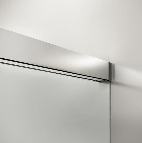 DUSCHOLUX BELLA VITA 3 PLUS sprchové dveře 140x250 cm, posuvné, pravé, stříbrná matná/čiré sklo 446.127210.751.070 Obrázek - fotka