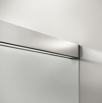 DUSCHOLUX BELLA VITA 3 PLUS sprchové dveře 140x250 cm, posuvné, pravé, stříbrná matná/čiré sklo 446.127210.751.070 Obrázek - fotka