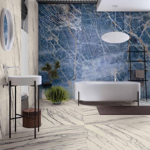 GARDENIA&ARIANA LA MARMOTECA dlažba 60x120 cm, lesk, blue denim G0027022 A Obrázek - fotka