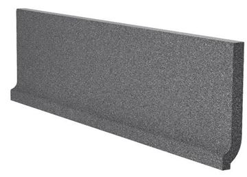 RAKO TAURUS GRANIT sokl s požlábkem 8x30 cm, antracitově šedá