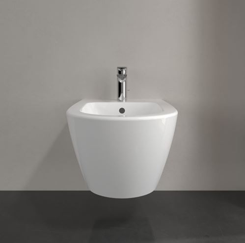 VILLEROY & BOCH VERITY EXCLUSIVE závěsný bidet, CeramicPlus, alpská bílá 540900R1 Obrázek - fotka
