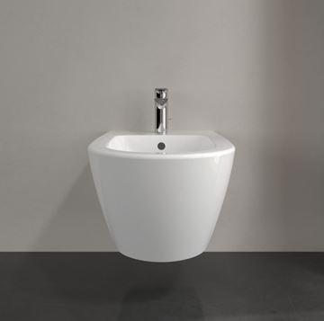 VILLEROY & BOCH VERITY EXCLUSIVE závěsný bidet, CeramicPlus, alpská bílá 540900R1 Obrázek - fotka