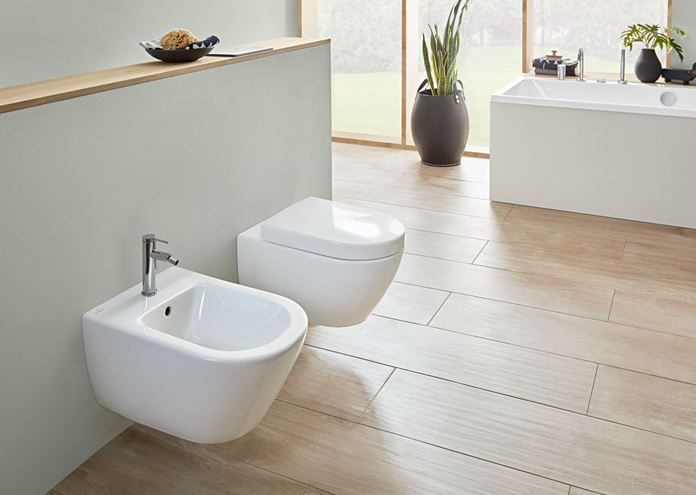 VILLEROY & BOCH VERITY EXCLUSIVE závěsný bidet, CeramicPlus, alpská bílá 540900R1 Obrázek - fotka