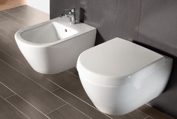 VILLEROY & BOCH VERITY EXCLUSIVE závěsný bidet, CeramicPlus, alpská bílá 540900R1 Obrázek - fotka