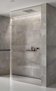 DUSCHOLUX MANUFAKTUR stěna walk-in 120x270 cm, pravá, chrom/čiré sklo