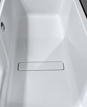 DUSCHOLUX STEP-IN PURE vana 170x75 cm, s dvířky, s rámem, akrylát 608.300100.001 Obrázek - fotka