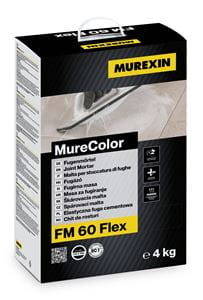 MUREXIN FM 60 FLEX spárovací malta pro spáry 0,5-7 mm, 2 kg, silbergrau
