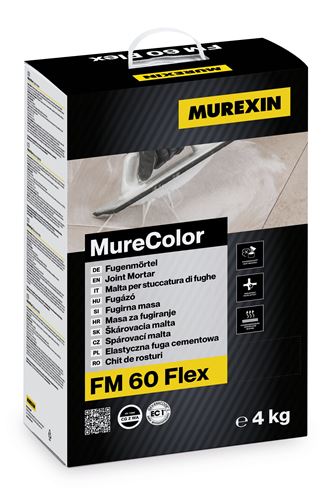 MUREXIN FM 60 FLEX spárovací malta pro spáry 0,5-7 mm, 2 kg, silbergrau 62105 Obrázek - Hlavní obrázek
