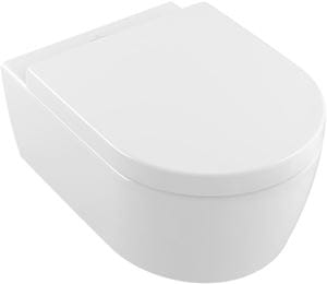 VILLEROY & BOCH AVENTO závěsné WC, se SoftClosing sedátkem, DirectFlush splachování, alpská bílá