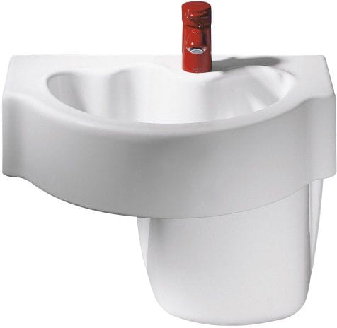 GEBERIT BAMBINI umyvadlo 60 cm, s otvorem pro baterii, bez přepadu 326060000 Obrázek - fotka