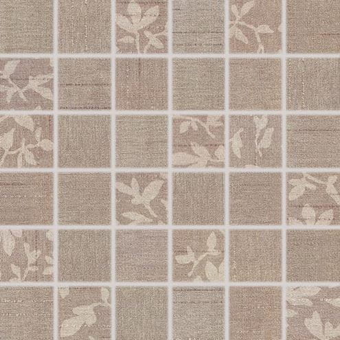 RAKO TEXTILE mozaika 30x30(5x5) cm, lepená na síti, mat, hnědá WDM05103 Obrázek - Hlavní obrázek