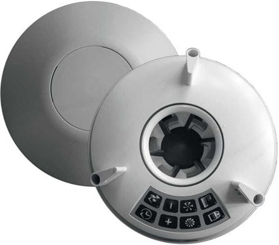 ZEHNDER UNITY ZCV2 radiální ventilátor 100 mm, nástěnný/stropní, s časovačem a čidlem vlhkosti ZCV2 Obrázek - fotka