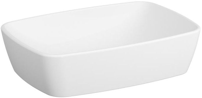 VITRA SHIFT umyvadlová mísa 55 cm, bez přepadu, broušená, VitrAhygiene 7075B003-0016 Obrázek - Hlavní obrázek