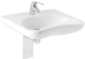 JIKA MIO bezbariérové umyvadlo 65 cm, s otvorem pro baterii, bez přepadu H8137140001041 Obrázek - fotka