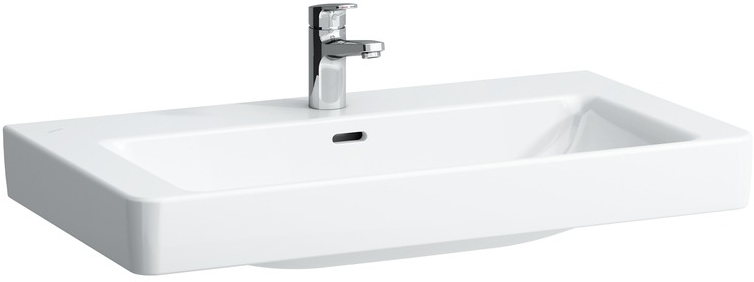 LAUFEN PRO S umyvadlo 85 cm, s otvorem pro baterii a přepadem, LCC H8139654001041 Obrázek - Hlavní obrázek