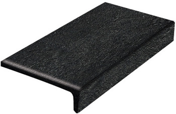IMOLA CREATIVE CONCRETE schodovka 15x30x4 cm, mat, black