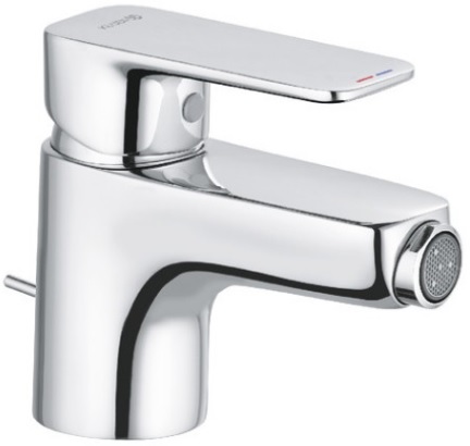KLUDI PURE&STYLE bidetová stojánková baterie, s odtokovou soupravou, chrom 402160575 Obrázek - Hlavní obrázek