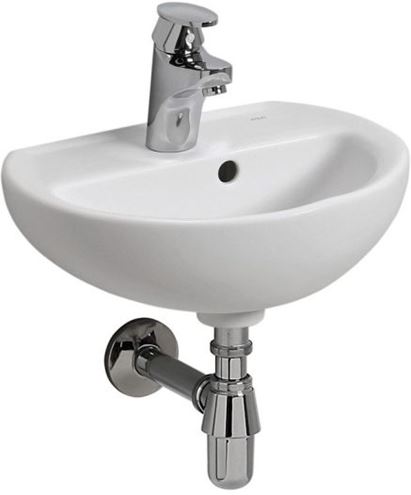 KOLO REKORD umývátko 40 cm, s otvorem pro baterii a přepadem K92140000 Obrázek - fotka