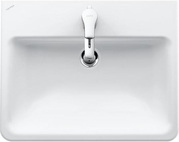 LAUFEN PRO S umyvadlo 56 cm, s otvorem pro baterii a přepadem, LCC H8189634001041 Obrázek - Hlavní obrázek