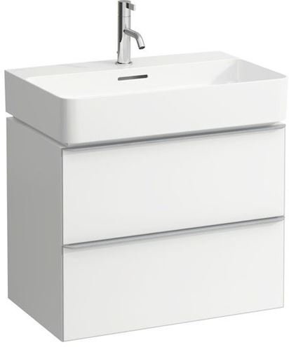LAUFEN SPACE skříňka pod umyvadlo 73,5x40,8x50 cm, 2 zásuvky, matná bílá H4101821601001 Obrázek - Hlavní obrázek