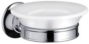 AXOR MONTREUX mýdlenka, nástěnná, porcelán, chrom