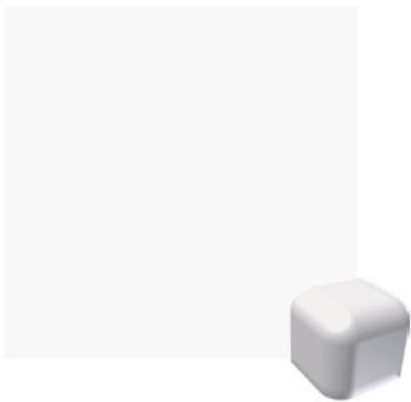 RAKO COLOR TWO vnější roh 2,4x2,4 cm, mat, bílá GTVR4023 Obrázek - fotka
