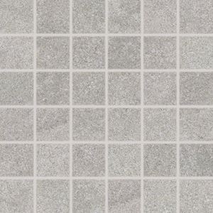 RAKO KAAMOS mozaika 30x30(5x5) cm, lepená na síti, mat, šedá