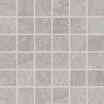 RAKO KAAMOS mozaika 30x30(5x5) cm, lepená na síti, mat, šedá
