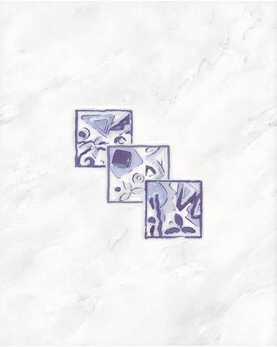 RAKO LUCIE dekor 20x25 cm, lesk, šedá WITGX110 Obrázek - Hlavní obrázek