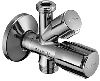 SCHELL COMFORT dvojitý rohový ventil 1/2"x1/2"x1/2", chrom 035700699 Obrázek - Hlavní obrázek