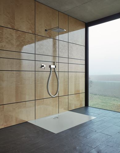 CONCEPT 300 sprchová vanička 100x80 cm, smaltovaná ocel, bez nožiček 39CV Obrázek - fotka