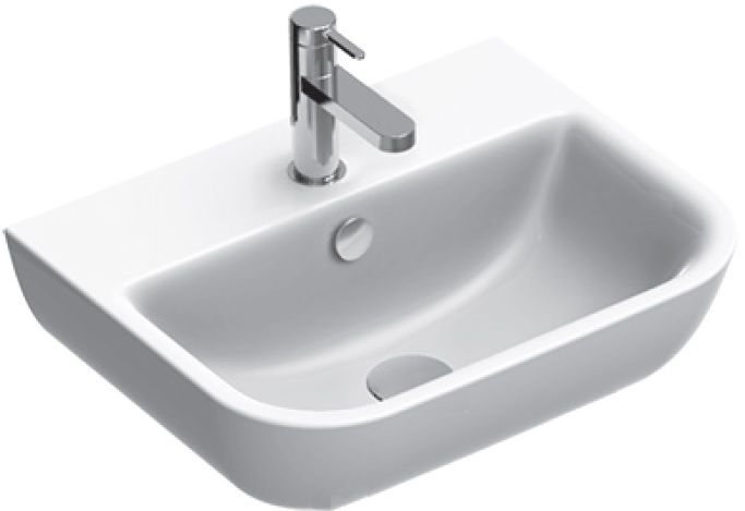 CONCEPT S umyvadlo 60 cm, s otvorem pro baterii a přepadem, Cataglaze 0720601001 Obrázek - Hlavní obrázek