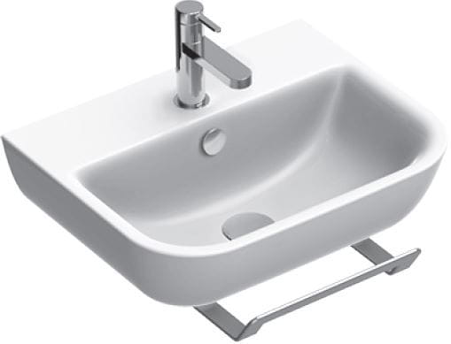 CONCEPT S umyvadlo 50 cm, s otvorem pro baterii a přepadem, Cataglaze 0720501001 Obrázek - Hlavní obrázek