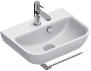 CONCEPT S umývátko 45 cm, s otvorem pro baterii a přepadem, Cataglaze